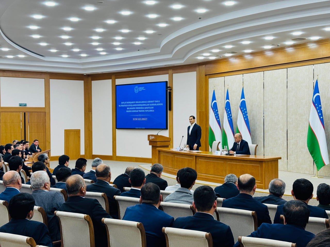 Strategik rejalashtirish va rivojlanish tizimi rahbarlari  malaka oshirdi